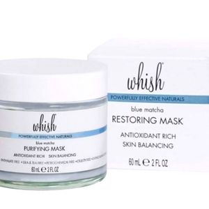 Whish blue matcha restoring mask
